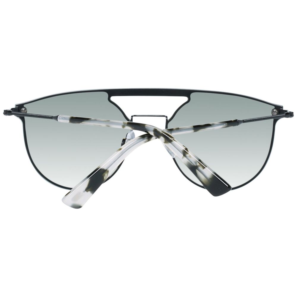 WEB EYEWEAR Black Metal Sunglasses