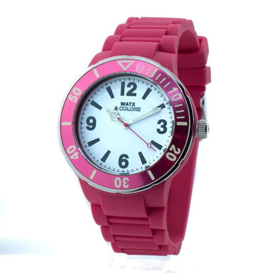 WATXANDCO Multicolor Rubber Sport Watch
