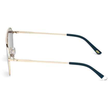 WEB EYEWEAR Gold Metal Sunglasses
