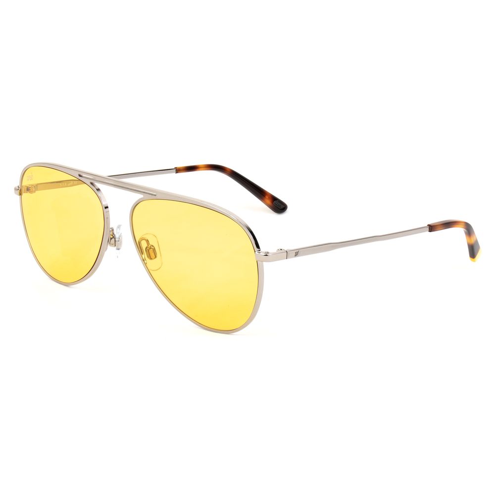 WEB EYEWEAR Silver Metal Sunglasses