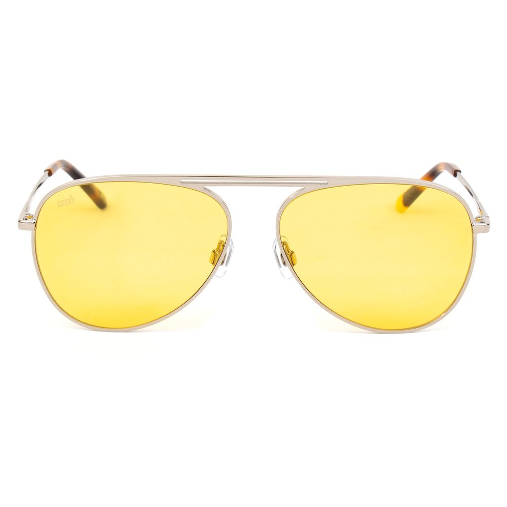 WEB EYEWEAR Silver Metal Sunglasses