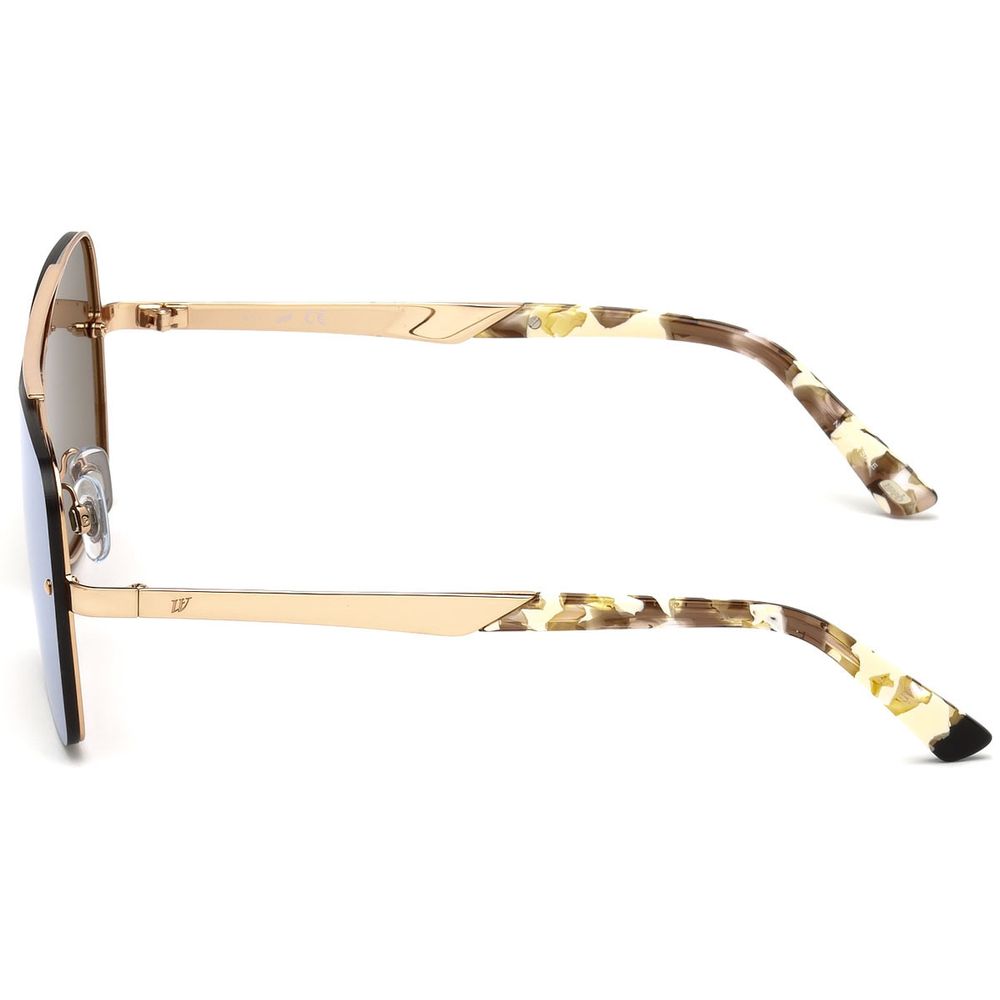 WEB EYEWEAR Pink Metal Sunglasses