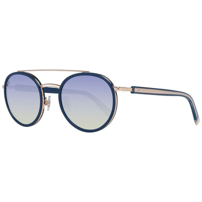 WEB EYEWEAR Blue Metal Sunglasses