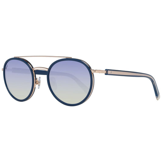 WEB EYEWEAR Blue Metal Sunglasses