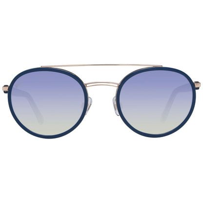 WEB EYEWEAR Blue Metal Sunglasses