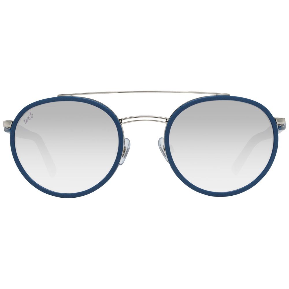 WEB EYEWEAR Blue Metal Sunglasses