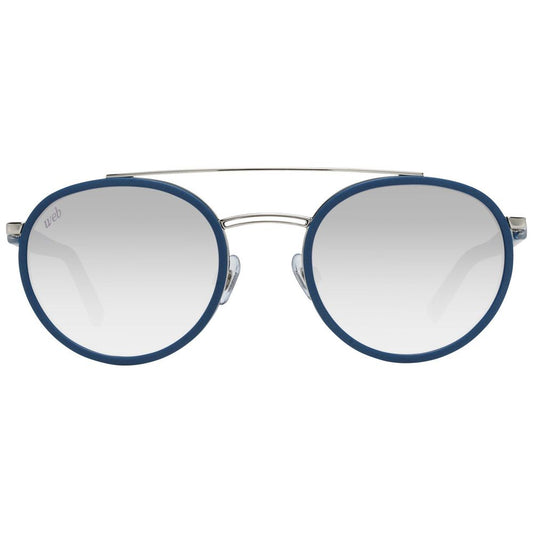 WEB EYEWEAR Blue Metal Sunglasses