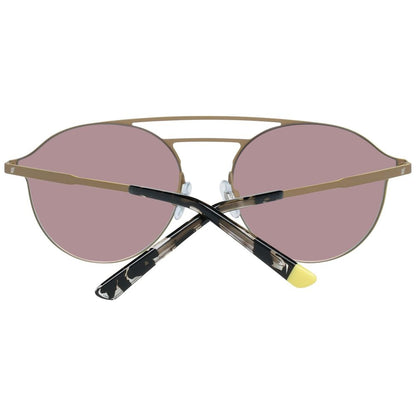 WEB EYEWEAR Brown Metal Sunglasses