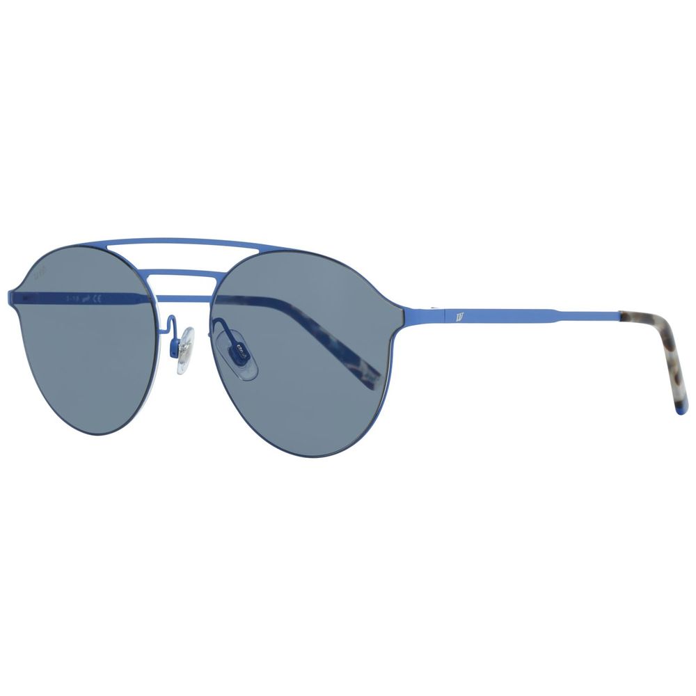 WEB EYEWEAR Blue Metal Sunglasses