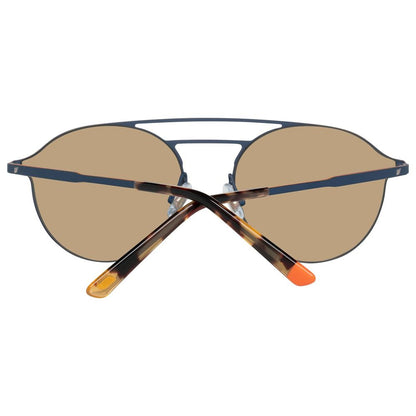 WEB EYEWEAR Blue Metal Sunglasses