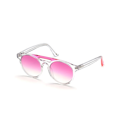 WEB EYEWEAR Transparent Plastic Sunglasses