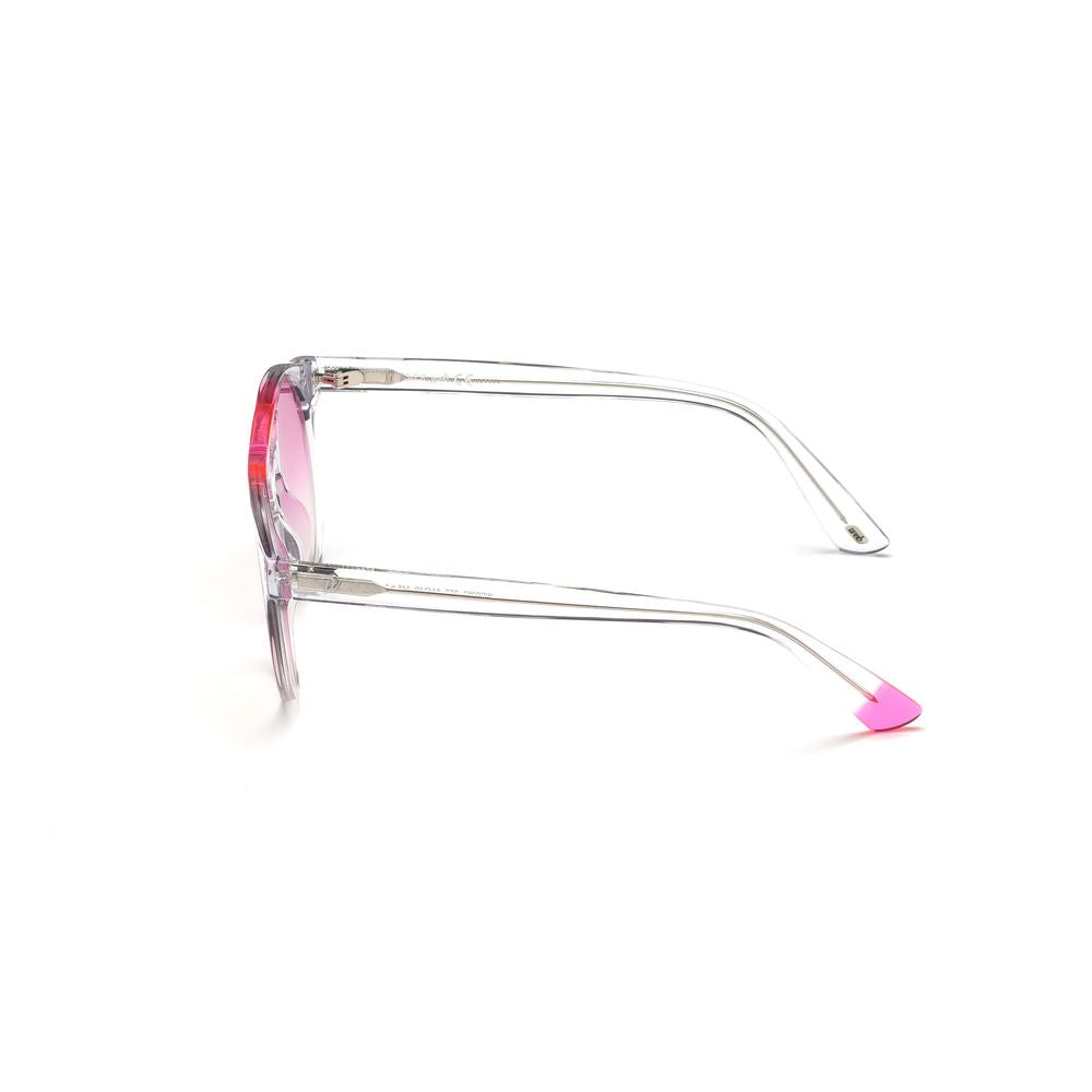 WEB EYEWEAR Transparent Plastic Sunglasses