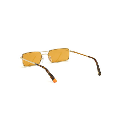 WEB EYEWEAR Gold Metal Sunglasses