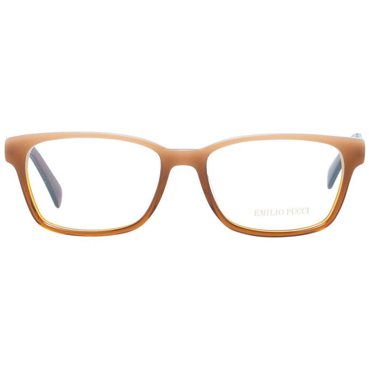 Emilio Pucci Brown Plastic Glasses (Frames)