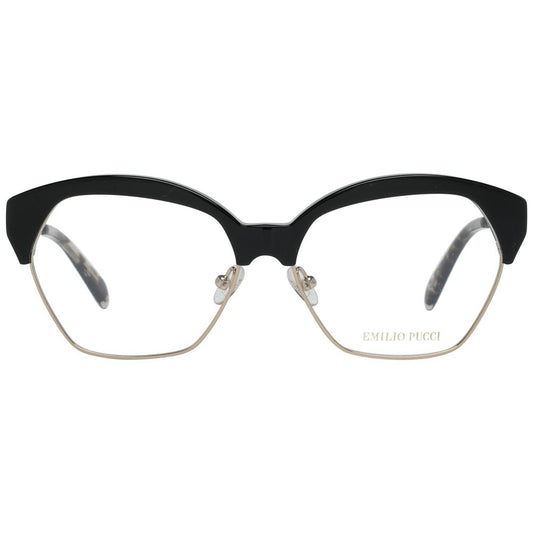 Emilio Pucci Black Metal Glasses (Frames)