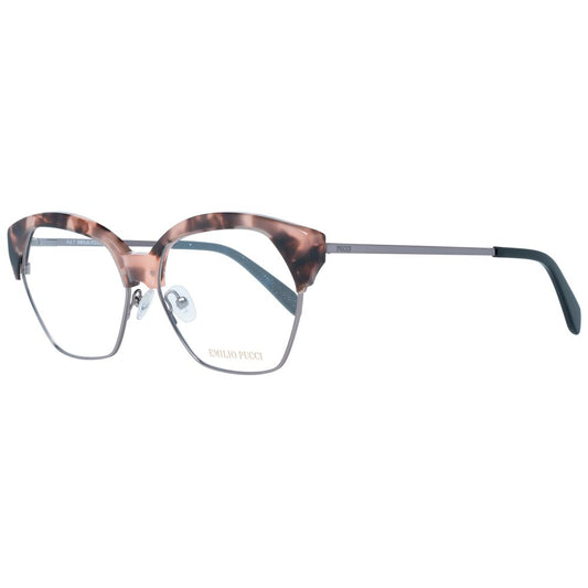 Emilio Pucci Brown Metal Glasses (Frames)