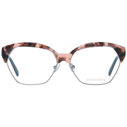 Emilio Pucci Brown Metal Glasses (Frames)