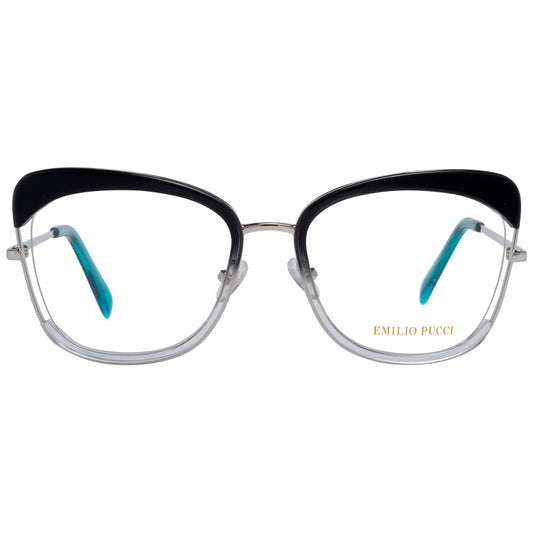 Emilio Pucci Black Metal Glasses (Frames)