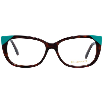 Emilio Pucci Brown Plastic Glasses (Frames)