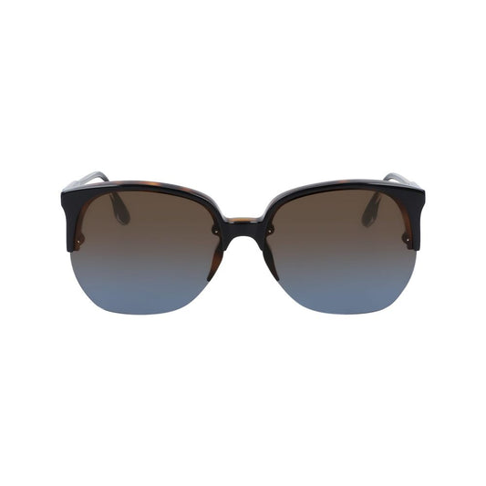 Victoria Beckham Black Acetate Sunglasses