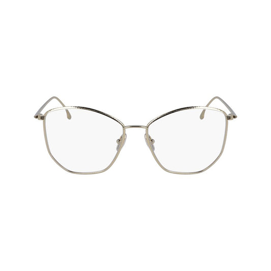 Victoria Beckham Gold Metal Glasses (Frames)