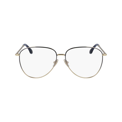 Victoria Beckham Blue Metal Glasses (Frames)