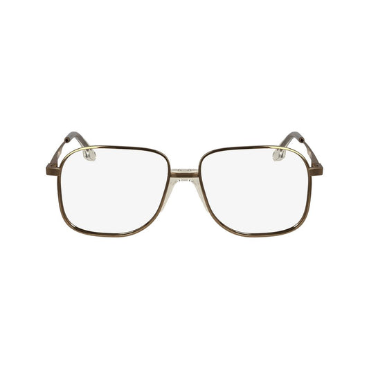 Victoria Beckham Gold Metal Glasses (Frames)