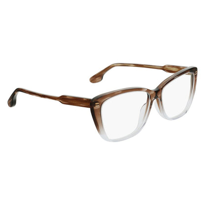 Victoria Beckham Brown Acetate Glasses (Frames)