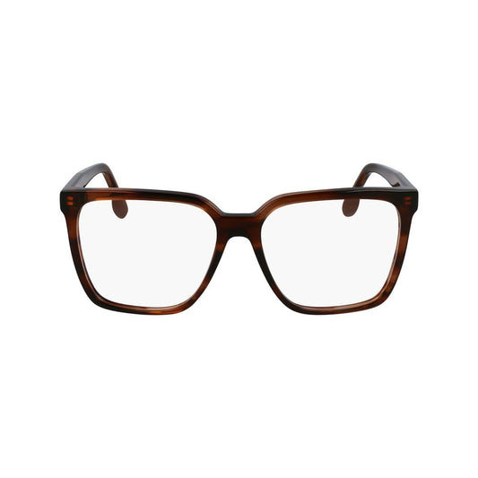 Victoria Beckham Brown Acetate Glasses (Frames)