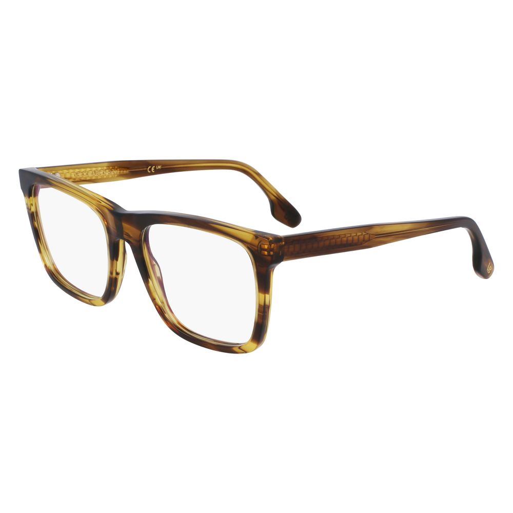 Victoria Beckham Brown Acetate Glasses (Frames)