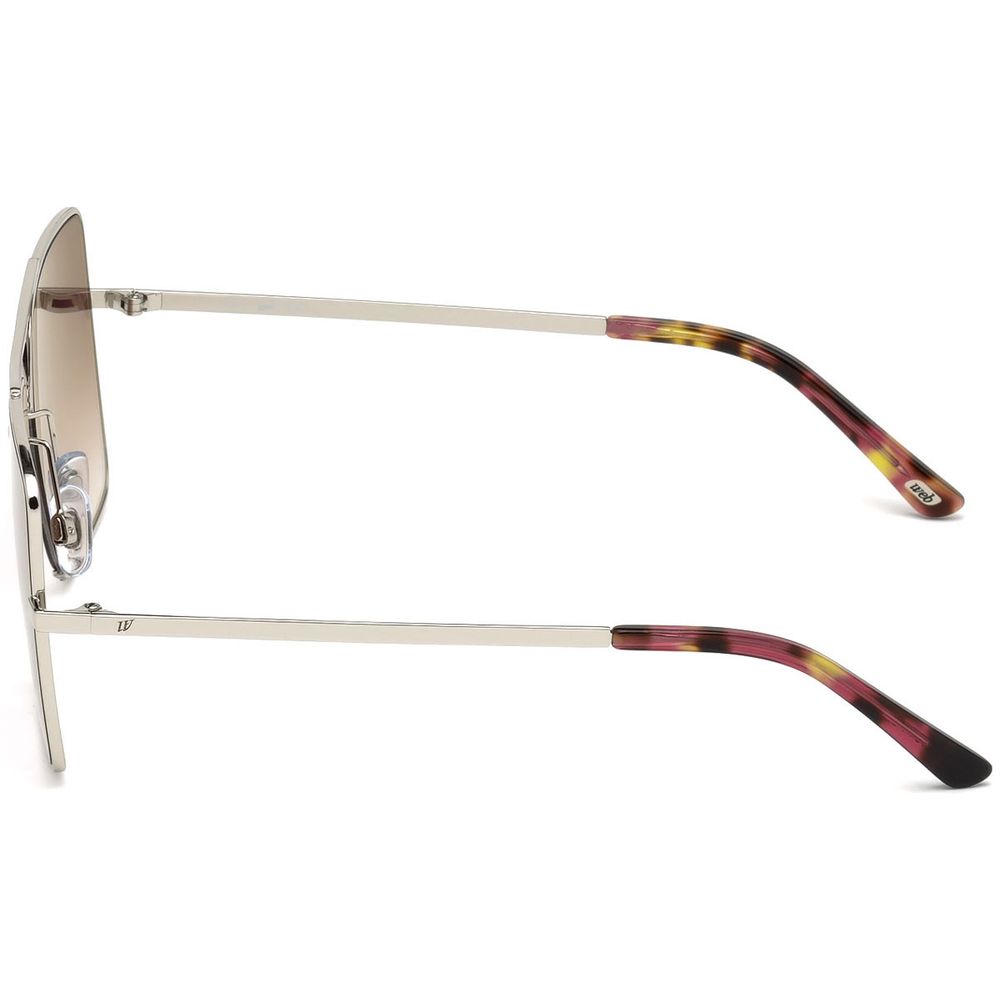 WEB EYEWEAR Silver Metal Sunglasses