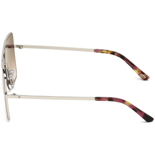 WEB EYEWEAR Silver Metal Sunglasses