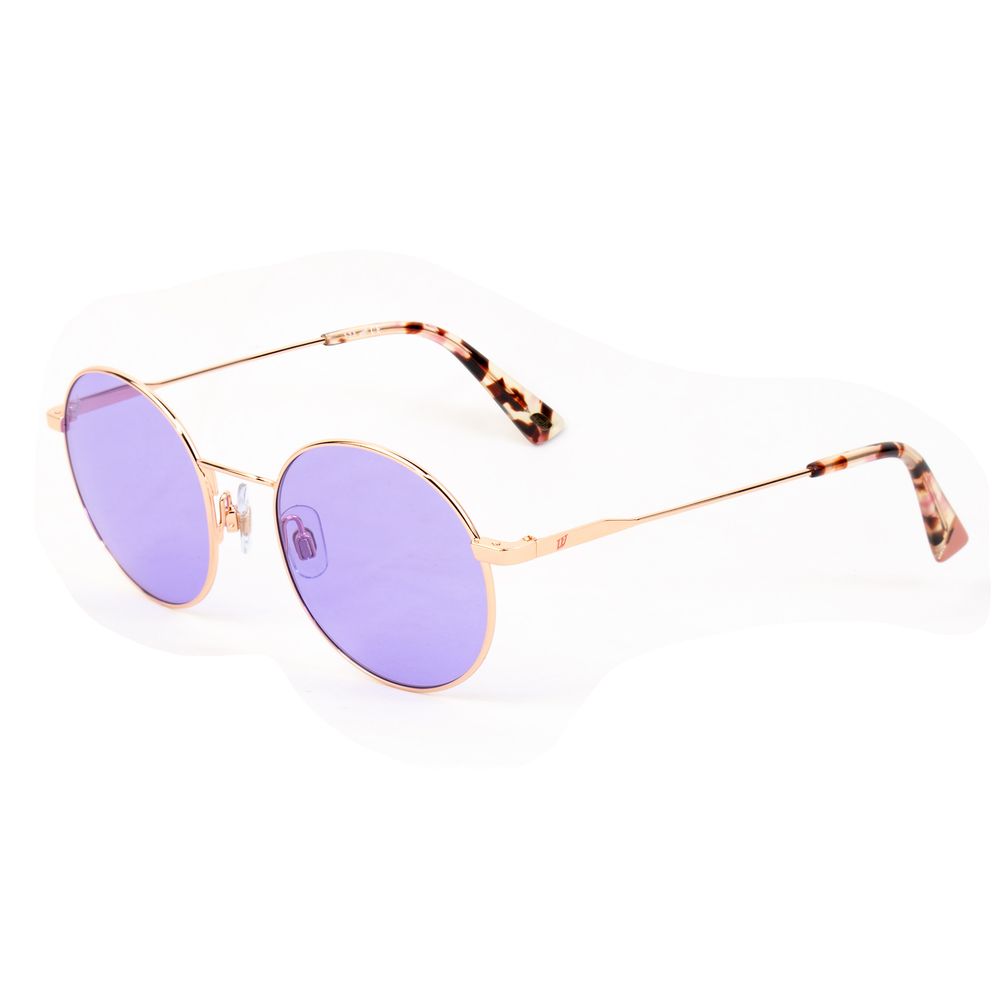 Occhiali da sole in metallo rosa WEB EYEWEAR