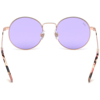 Occhiali da sole in metallo rosa WEB EYEWEAR