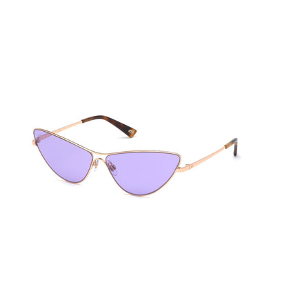 WEB EYEWEAR Gold Metal Sunglasses