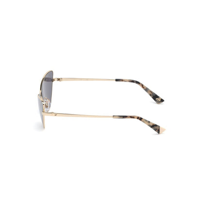 WEB EYEWEAR Gold Metal Sunglasses