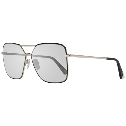 WEB EYEWEAR Gold Metal Sunglasses