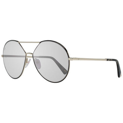 WEB EYEWEAR Gold Metal Sunglasses
