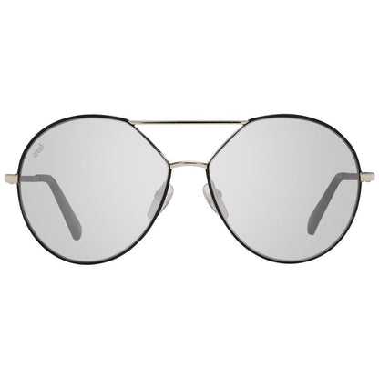 WEB EYEWEAR Gold Metal Sunglasses
