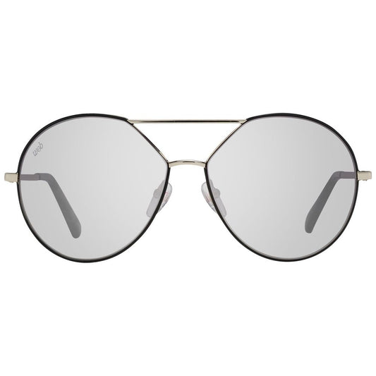 WEB EYEWEAR Gold Metal Sunglasses