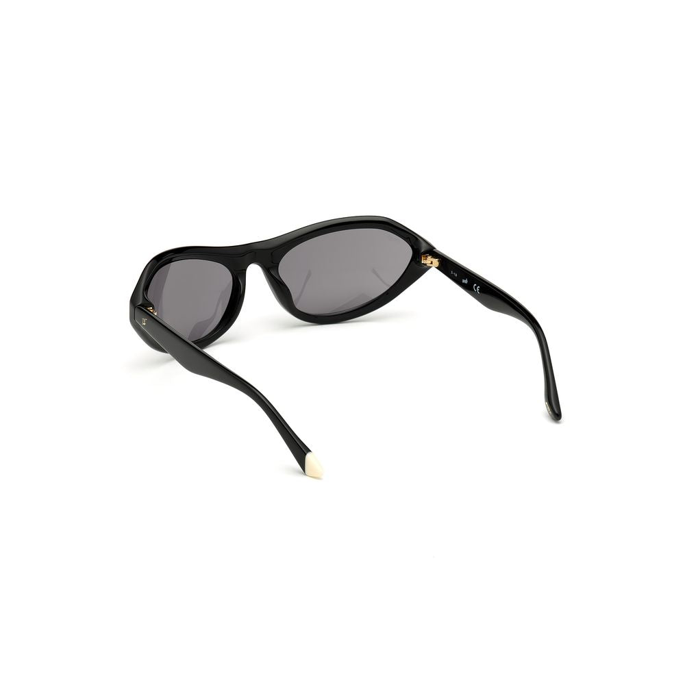 WEB EYEWEAR Black Plastic Sunglasses