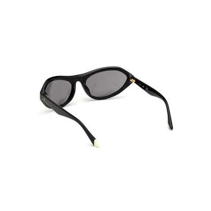 WEB EYEWEAR Black Plastic Sunglasses