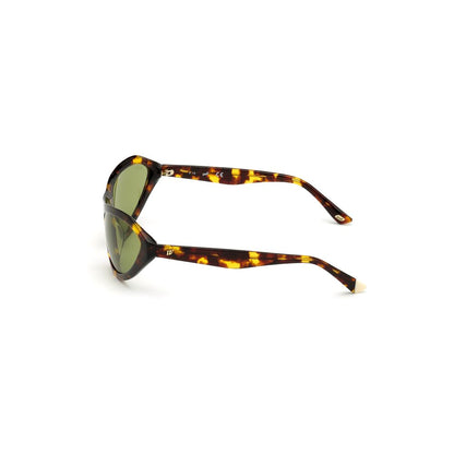 WEB EYEWEAR Brown Plastic Sunglasses