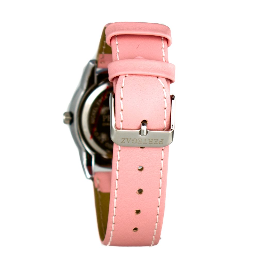 PERTEGAZ Multicolor Leather Dress Watch