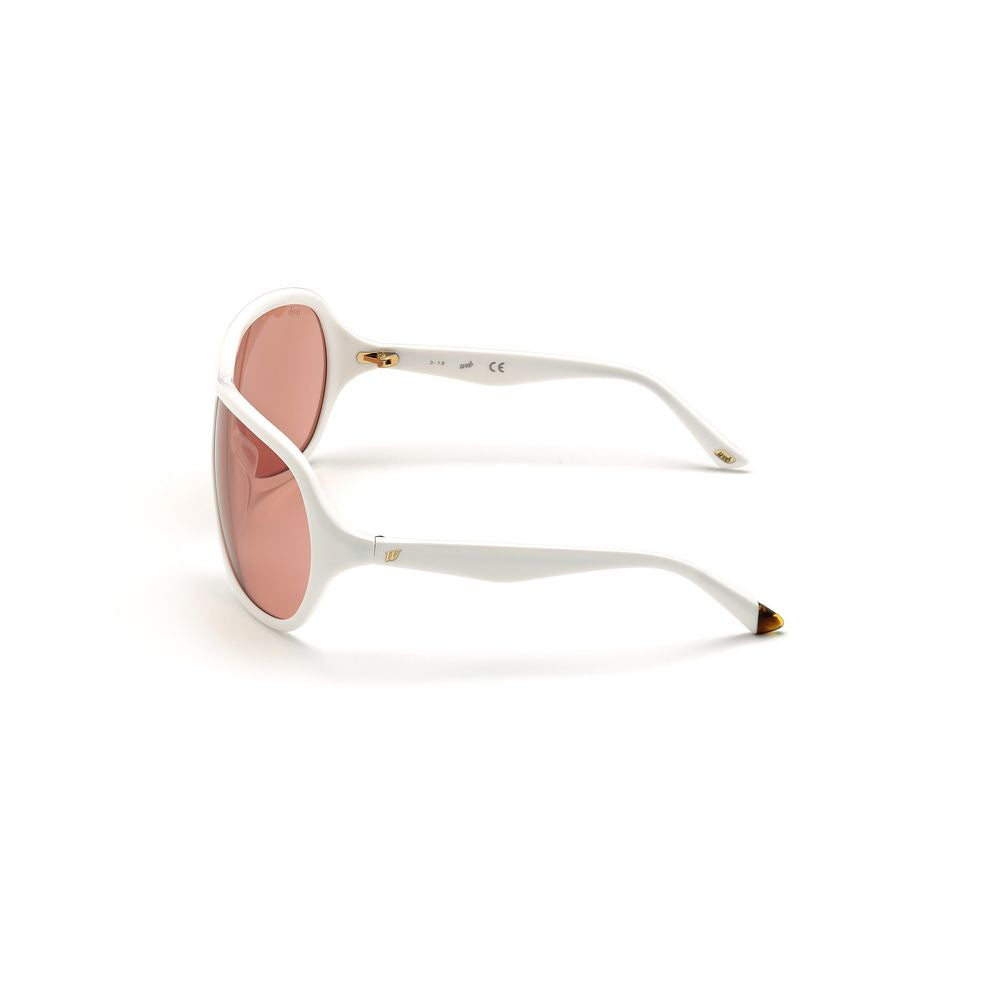 WEB EYEWEAR White Plastic Sunglasses