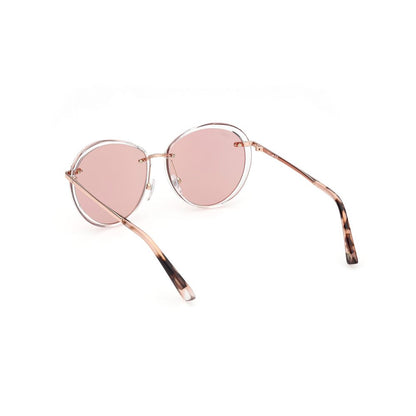 WEB EYEWEAR Transparent Metal Sunglasses