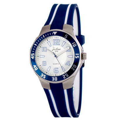 JUSTINA Bicolor Rubber Sport Watch