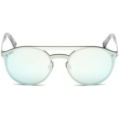 WEB EYEWEAR Transparent Metal Sunglasses