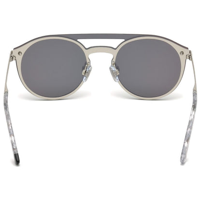 WEB EYEWEAR Transparent Metal Sunglasses