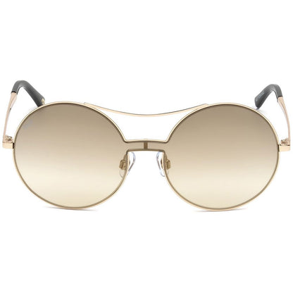 WEB EYEWEAR Gold Metal Sunglasses